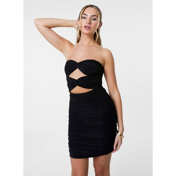 Pink Vanilla Slinky Twist Dress