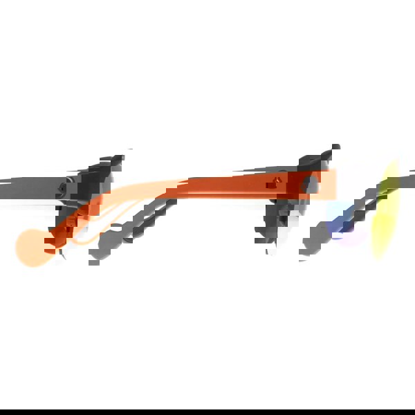 Moncler Sunglasses ML0050 20C Black Orange Mirror