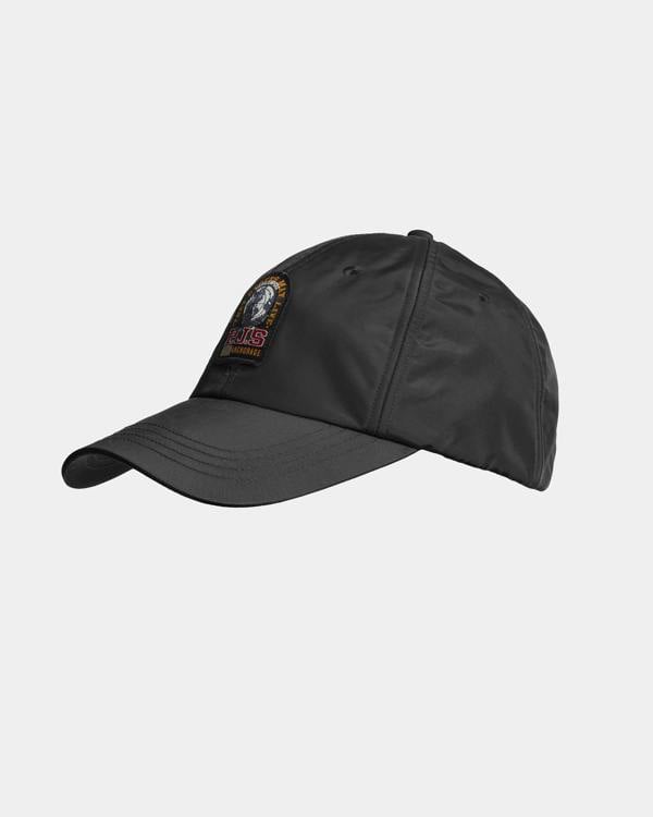Parajumpers Patch Mens Cap - Black 541, side