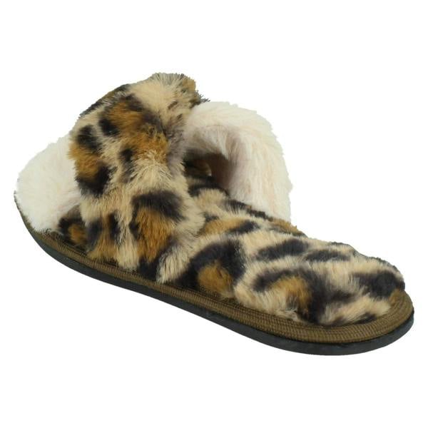 Spot On Girls Spot On Fluffy Mule Slippers X2122