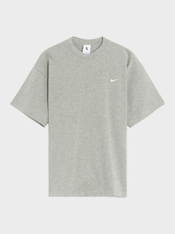 Nike Solo Swoosh Short - Sleeve Tee Grey - Supplied FashionNike