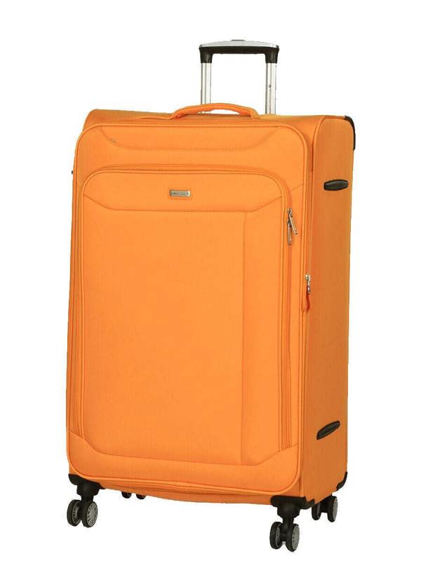 Snowball Soft Lightweight Dual 4 Wheel Suitcase Luggage