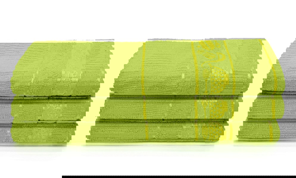 Velosso Jacquard Cooks Cotton Tea Towel 3 Pack