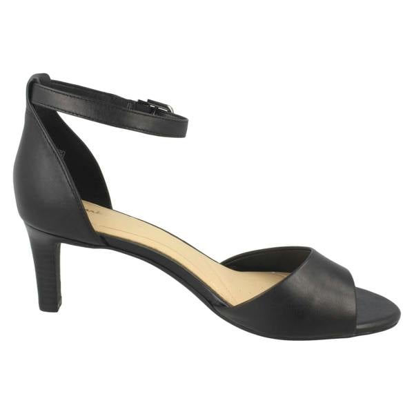 Clarks Ladies Clarks Elegant Heeled Sandals Laureti Grace