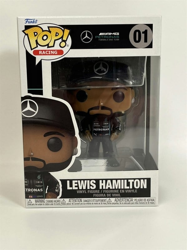 Funko Lewis Hamilton Figure AMG Petronas F1 Team 10 cm Funko Pop FK62220