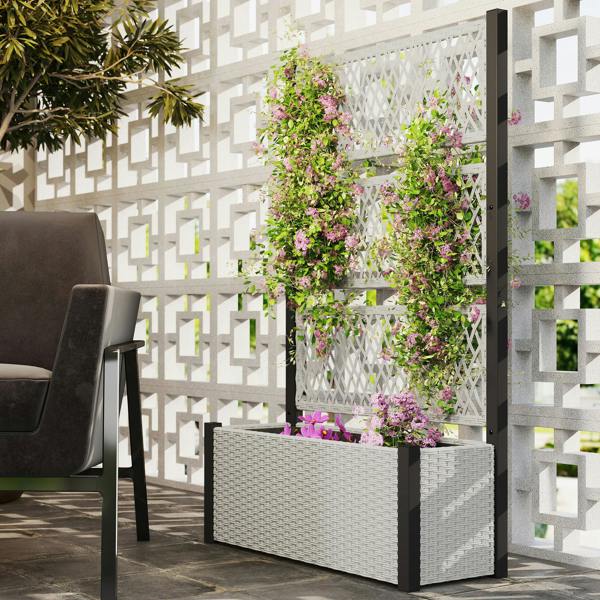Rattan Garden Bed