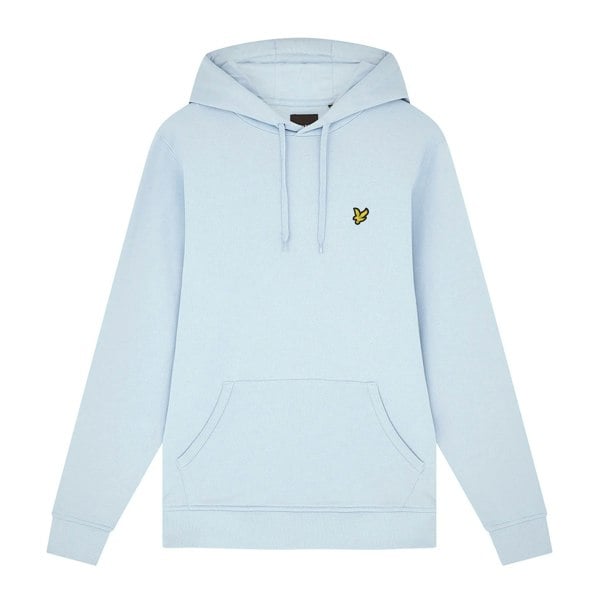 Lyle & Scott Mens Pullover Hoodie - Light Blue