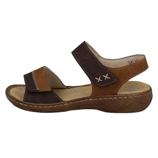Rieker Ladies Rieker Antistress Colour Panel Sandals V2860