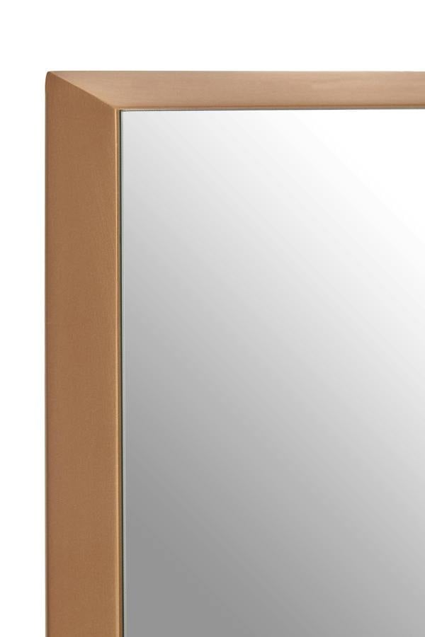 Alchemist Small Square Gold Finish Wall Mirror