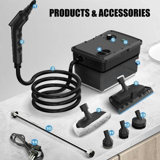 Havendro Handheld Steam Cleaner High Temperature Portable Steam Spray Cleaning Machine
