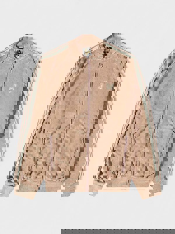 Needles Velour Track Jacket Old Rose - Mens