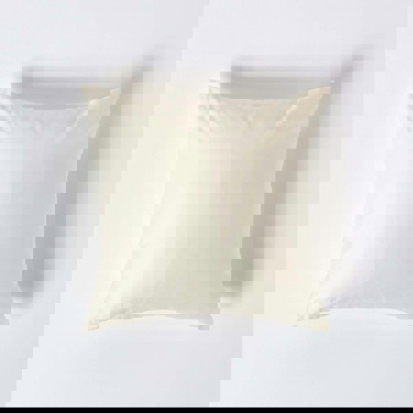 HOMESCAPES Premium 1000 TC Egyptian Cotton Sateen Weave Pillowcase, European Size