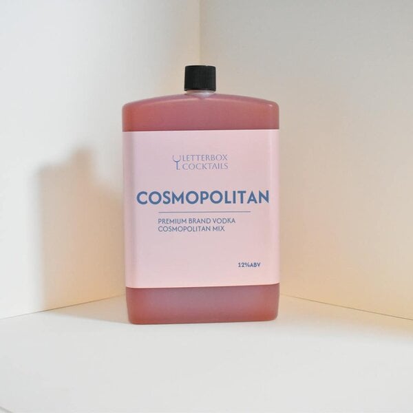 Letterbox Cocktails Cosmopolitan Mini Cocktail – 100ml Premium Letterbox Cocktail Gift