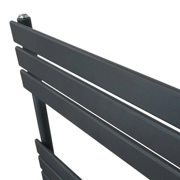 Monstershop Flat Panel Towel Radiator – 1200mm x 500mm – Anthracite Grey