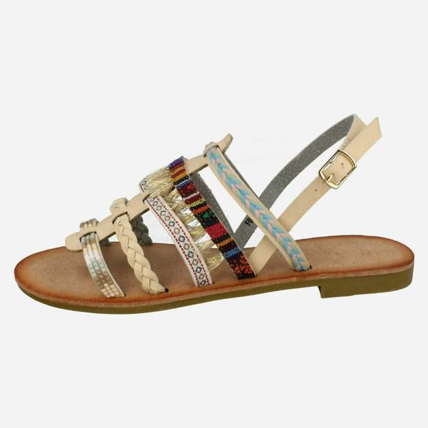 Savannah Ladies Savannah Braided Slingback Sandals