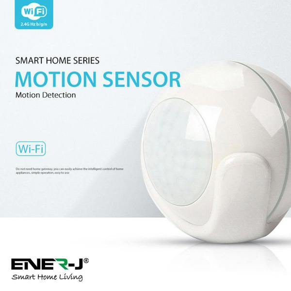 Smart home motion sensor with WiFi connectivity and motion detection