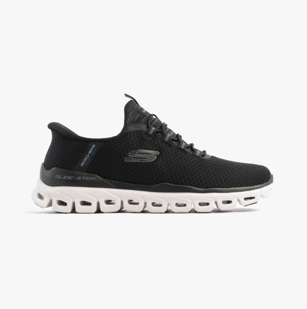 Skechers GLIDE-STEP - NOXUS Mens Trainers Black