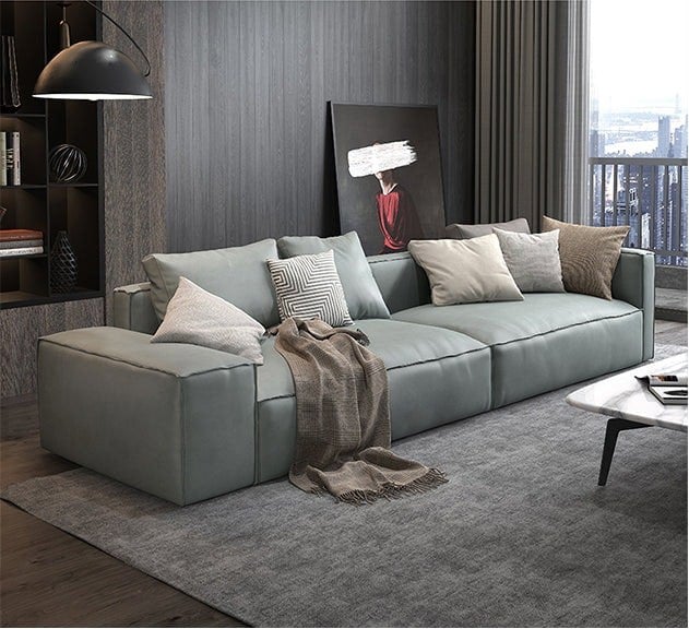 Hartste Two Seater Sofa, Leathaire-Weilai Concept-Weilai Concept