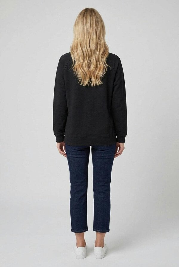 Izabel London Graphic Print Drop Shoulder Sweatshirt
