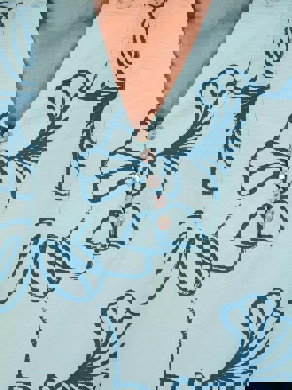 VIZ-A-VIZ Floral Printed Top