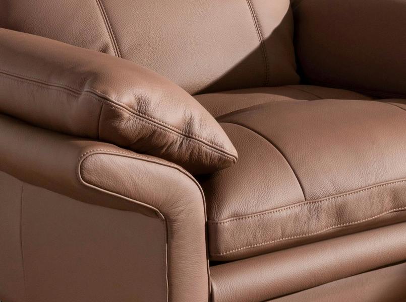 Angel Cerdá Brown Leather Armchair 5173