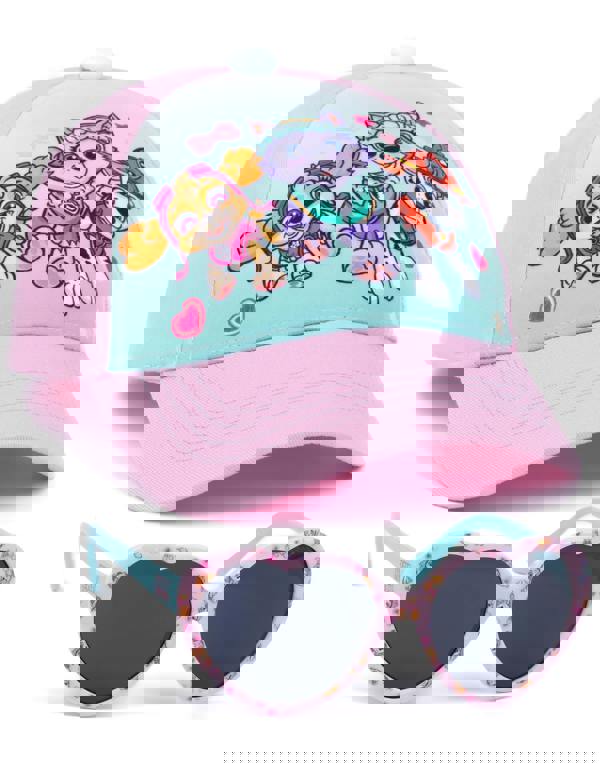 Paw Patrol Girls Pink Cap and Sunglasses Set (One Size)