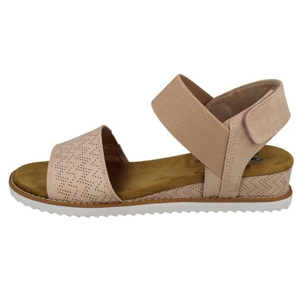 Skechers Ladies Skechers Low Wedge Sandals Desert Kiss 31440