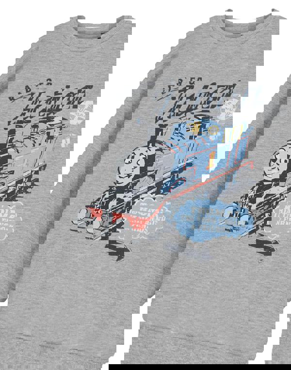 Thomas and Friends Boys Grey Ready For Action Sweatshirt