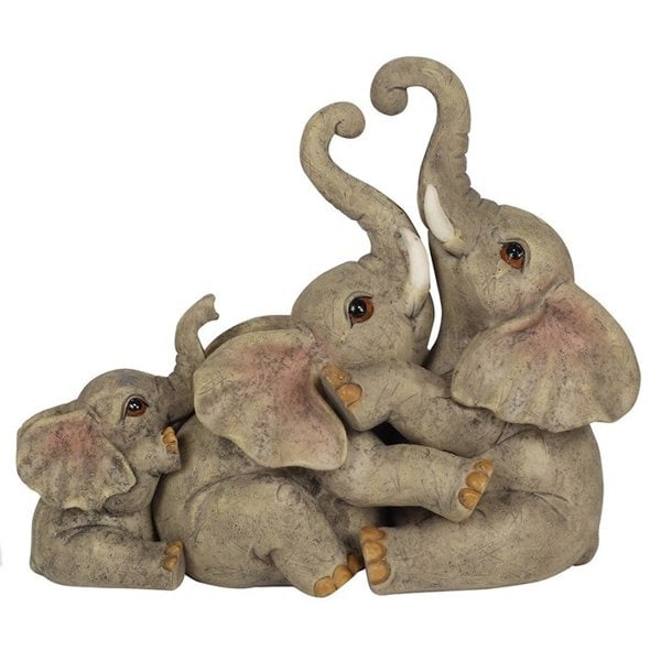 Serano Elephant Family Ornament