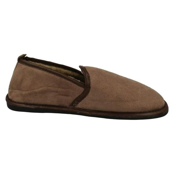 Mens Coolers Warm Lined Full Slippers C-3934
