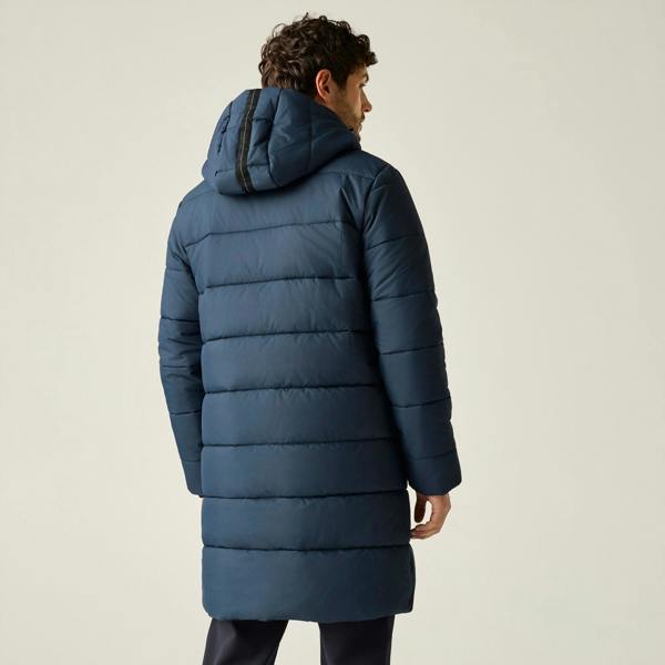 Regatta Mens Montor Water Repellent Padded Jacket - Navy