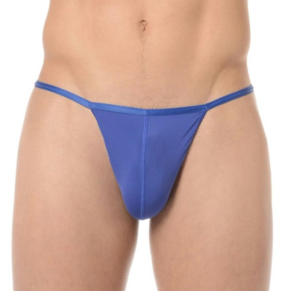 Hom Plume G-String Blue