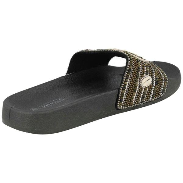 Spot On Ladies Spot On Open Toe Summer Mule