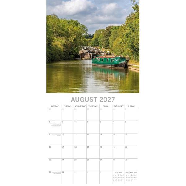 Warwickshire Calendar 2027, Wall Calendars, Month To View, Travel, Gift
