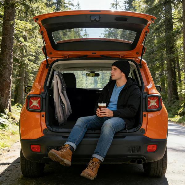 Leaper Foldable Camping Bed with Adjustable Head Rest
