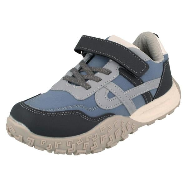 JC Dees Boys JCDees Casual Trainers With Hook And Loop Fastening N1164
