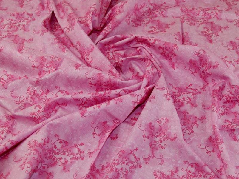 John Louden 100% Cotton Fabric - Flowers Design Dressmaking Fabric, 110 cm / 44" Wide - per metre
