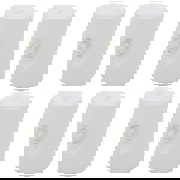Berkfield Gazebo Weights 4 pcs PE White