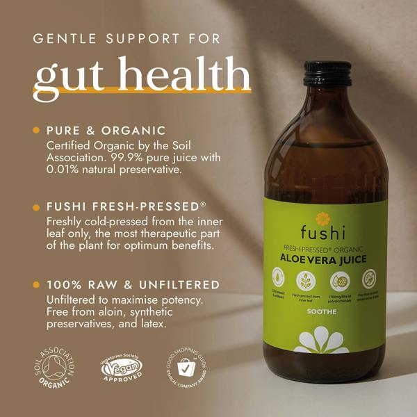 Fushi Wellbeing Organic Aloe Vera Juice 500ml