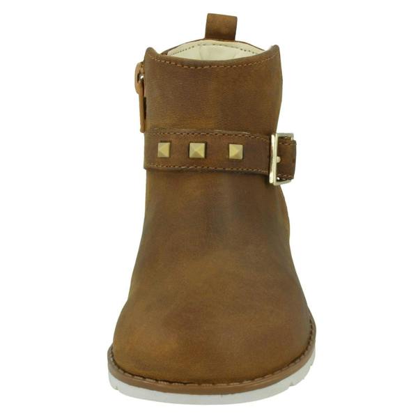 Clarks Girls Clarks Casual Ankle Boots Dabi Trim