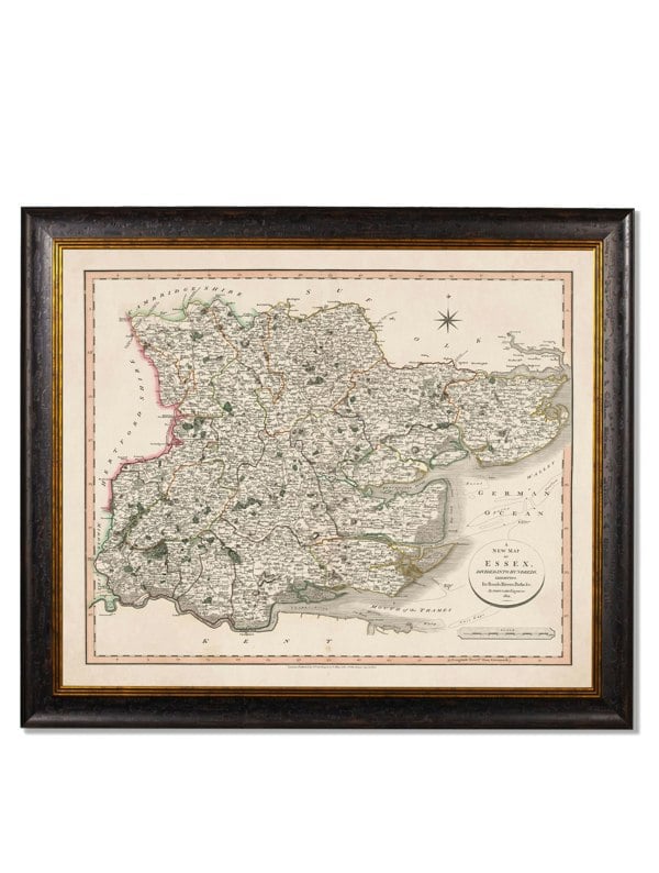 Exceptional Art c.1806 County Maps of England