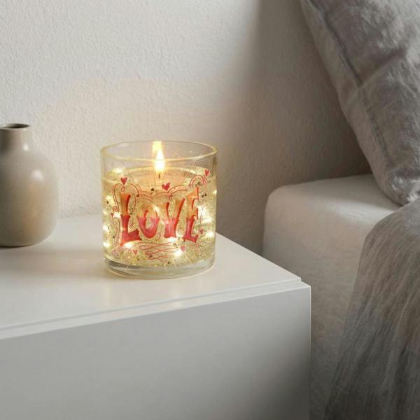 Garden Greatness Maison Noir Pomegranate LED Gel Candle