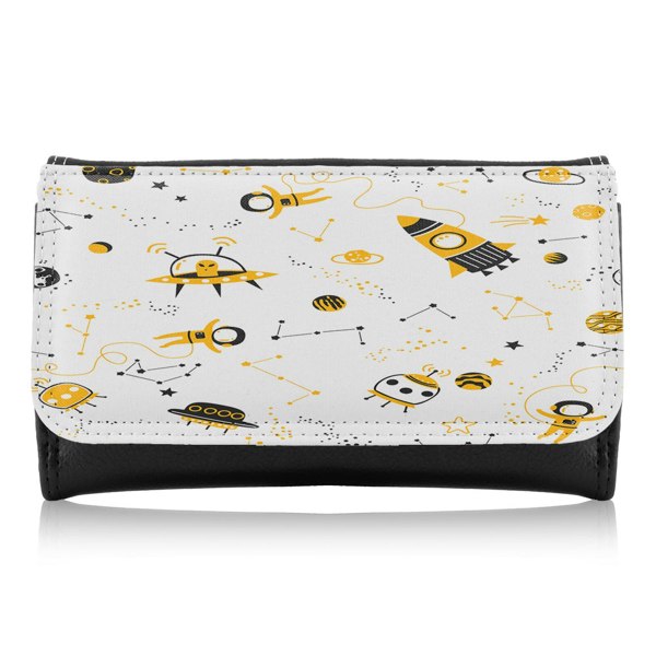 Benjamin Tate Design Space Pattern Maxi Purse