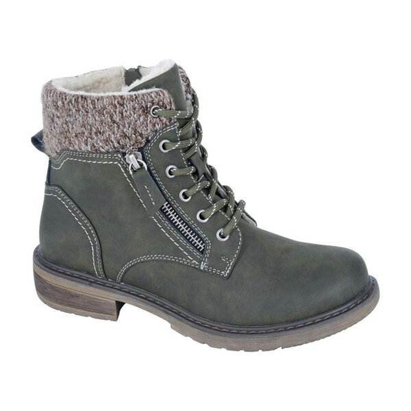 Cipriata Womens/Ladies Tania Ankle Boots - Olive