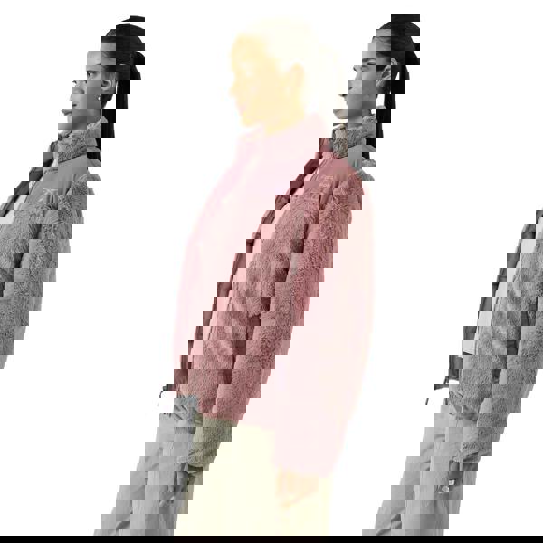 Reebok Womens/Ladies Reversible Puffer Jacket - Dusty Rose - 