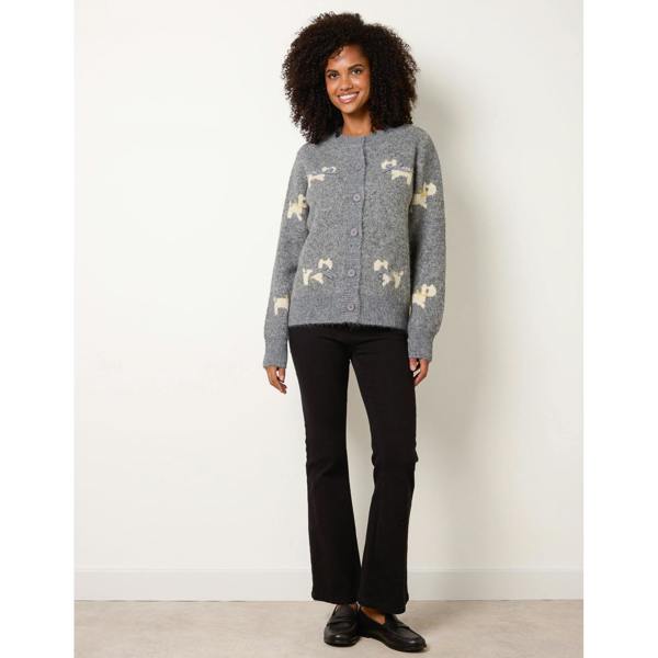 Blue Vanilla Dog Button Down Cardigan With Bows