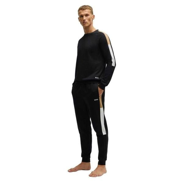 Boss Mens Iconic Regular Sweatshirt - Black - 