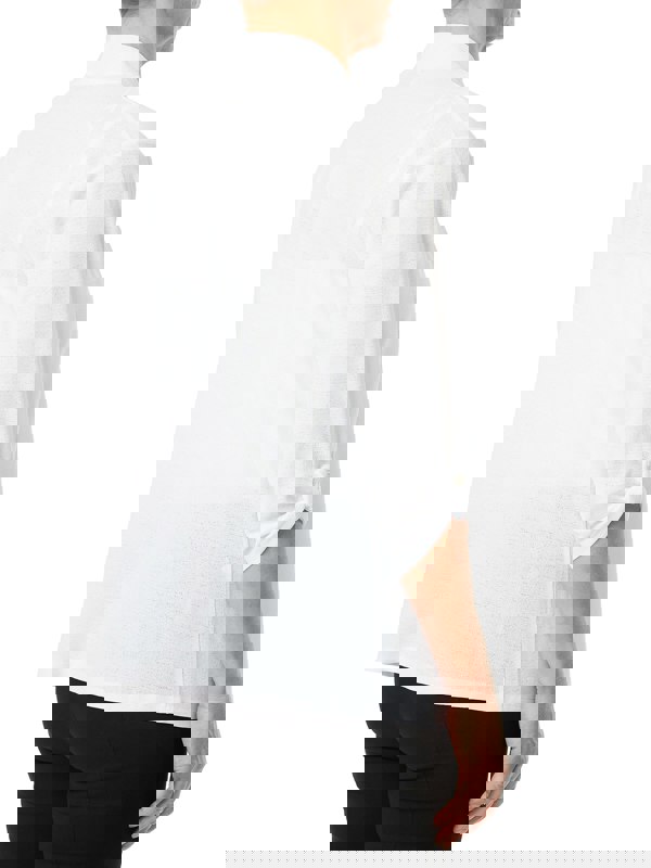 PennyPlain Roll Up Sleeve Cardigan - White