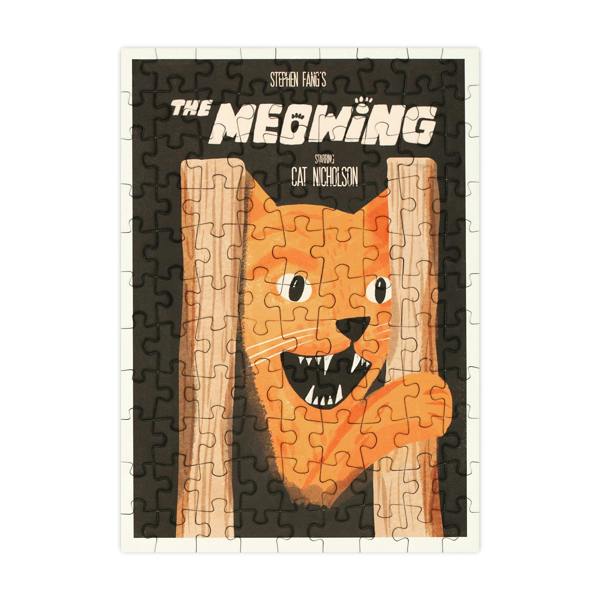 Happily Puzzles The Meowing - 99 Piece Mini Jigsaw Puzzle