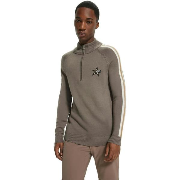 Boss Mens Regular Raglan Jumper - Beige - 